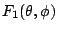 $\displaystyle F_1(\theta,\phi)$